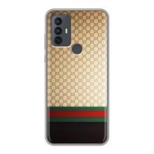 Чехлы Бренд GUCCI для TCL 30E – Фон Гуччи