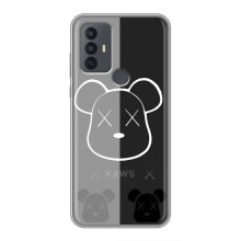 Чохли для TCL 30E - Bearbrick Louis Vuitton (PREMIUMPrint) (БеарБрік очі)