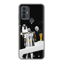 Чохли для TCL 30E (Leo чемпіон) (AlphaPrint) (Мессі коронований)