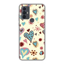 Чехлы для любимой на 30Е (VPrint) (Сердечки)