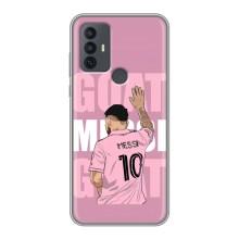 Чехлы Лео Месси в Майами на TCL 30E – GOAT MESSI
