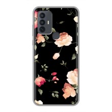 Чохли з квітами для TCL 30E (VPrint) (Трояндочки)