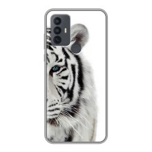 Чохли з картинкою животних TCL 30E (Білий Тигр)