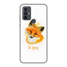 Чохли з картинкою Лисичка для TCL 30E (VPrint) (Дівчинка Лиса)