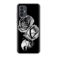 Чохол з картинкою (Стильні) 30Е - (AlphaPrint) (Чорна троянда)