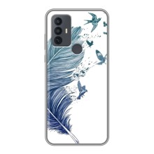 Чохол з картинкою (Стильні) 30Е - (AlphaPrint) (Перо)