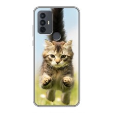 Чохли з Котиками для TCL 30E (VPrint) (Прижок кота)