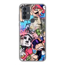 Чохли з крутими принтами для TCL 30E - (PREMIUMPrint) (Monopoly man)