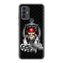 Чохли з крутими принтами для TCL 30E - (PREMIUMPrint) (Супер Маріо)