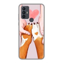 Чохли з собаками для TCL 30E (VPrint) (Любовь до собак)