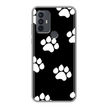 Чохли з собаками для TCL 30E (VPrint) (Сліди собаки)