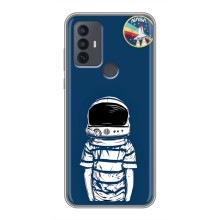 Чохол NASA для TCL 30E (AlphaPrint) (Хлопчик в шоломі)
