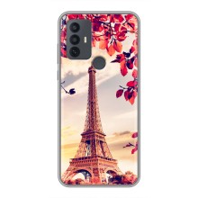 Чохол Ейфелева Вежа TCL 30E - (AlphaPrint) (Ейфелева Вежа)