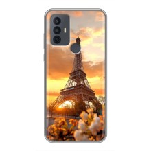 Чохол Ейфелева Вежа TCL 30E - (AlphaPrint) (Сонячня вежа)