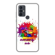 Чохли Амонг Ас для TCL 30E (AlphaPrint) (Яскравий АмонгАс)