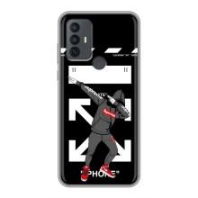 Чеохол для TCL 30E з картинкою Supreme (AlphaPrint)