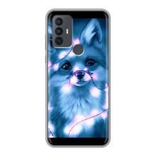 Чехол с Лисичкой для TCL 30E – Яркая Лиса