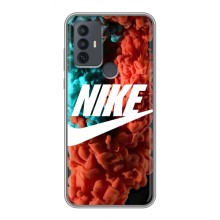 Чохол для TCL 30E - з принтом Найк (AlphaPrint) (Димчастий найк)