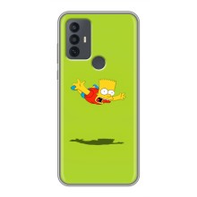 Чjхол з Сімпсонами для TCL 30E (VPrint) (Барт Сімпсон)