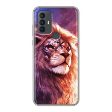 Чохол з картинкою ЛЕВ для TCL 30E (VPrint) (Красочний Лев)