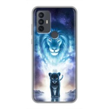 Чохол з картинкою ЛЕВ для TCL 30E (VPrint) (Маленький лев)