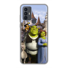 Чехол с мультфильмом Шрек на TCL 30E