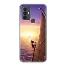 Чехол с мультфильмом Моана TCL 30E (Моана в море)