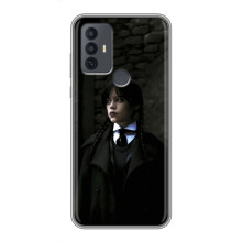 Чохол з дизайном Венздей 2 на TCL 30E (Венздей в костюмі)