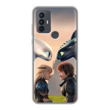 Чехол как приручить дракона на TCL 30E – Гикавка и Астрид