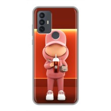 Круті Чохли Луі Віттон для TCL 30E (AlphaPrint) (З Кавою)