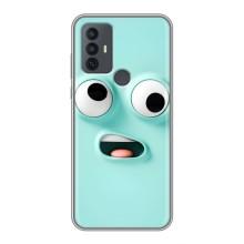 Силиконовые Чехлы (смешные стикеры) для TCL 30E – мордочка