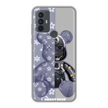 Силіконовий чохол для TCL 30E – Ведмідь Louis Vuitton