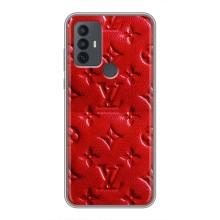 Текстурний Чохол Louis Vuitton для 30Е – Червоний ЛВ