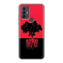 Украинские Чехлы для TCL 30E с картинкой УПА (AlphaPrint) (Патріот)