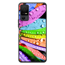 Чехлы (ART) Цветы на TCL 40 NxtPaper 5G (VPrint)