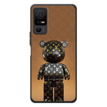Чехлы для TCL 40 NxtPaper 5G - Bearbrick Louis Vuitton (PREMIUMPrint) – Bearbrick