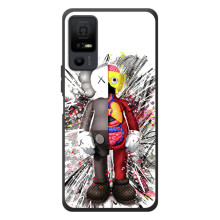 Чехлы для TCL 40 NxtPaper 5G - Bearbrick Louis Vuitton (PREMIUMPrint) – Беарбрик