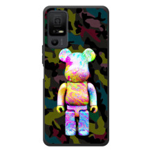 Чехлы для TCL 40 NxtPaper 5G - Bearbrick Louis Vuitton (PREMIUMPrint) – Яркий Bearbrick