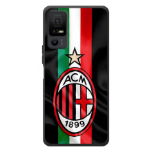 Чехлы для TCL 40 NxtPaper 5G (VPrint) - Футбольные клубы (ФК Милан)