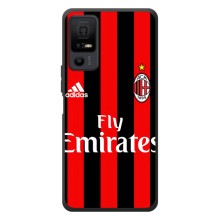 Чехлы для TCL 40 NxtPaper 5G (VPrint) - Футбольные клубы (Milan)