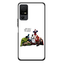 Чохли для TCL 40 NxtPaper 5G (Для Християн) (Ісус супергерой)