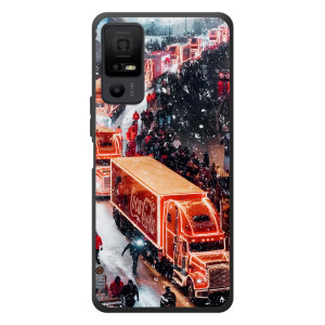 Чехлы на Новый Год TCL 40 NxtPaper 5G – Кока Кола