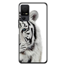 Чехлы с картинками животных TCL 40 NxtPaper 5G (Белый Тигр)