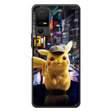 Чехлы с крутыми принтами для TCL 40 NxtPaper 5G - (PREMIUMPrint) (Пикачу)