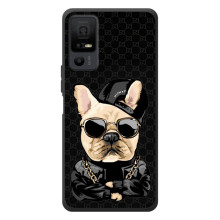 Чехлы с крутыми принтами для TCL 40 NxtPaper 5G - (PREMIUMPrint) (Стильная собака)