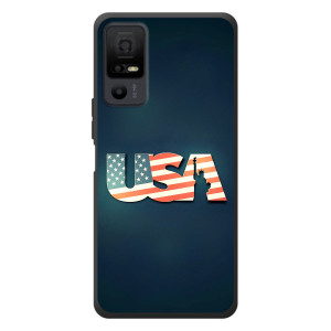 Чехол Флаг USA для TCL 40 NxtPaper 5G – USA