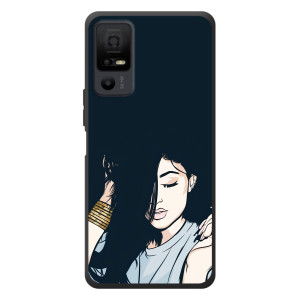 Чехол с печатью для TCL 40 NxtPaper 5G - (Мода) (AlphaPrint)