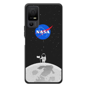 Силіконовый бампер з принтом "Наса" на TCL 40 NxtPaper 5G – Космонавт NASA