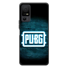 Чехол PUBG для <td>ТКЛ 40 Некст페이пер 5G </td> (AlphaPrint) – Лого PUBG