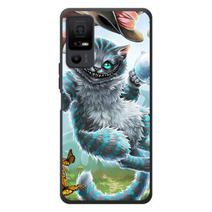 Бампер з зображенням Котиків для TCL 40 NxtPaper 5G – Чеширський КОТИК